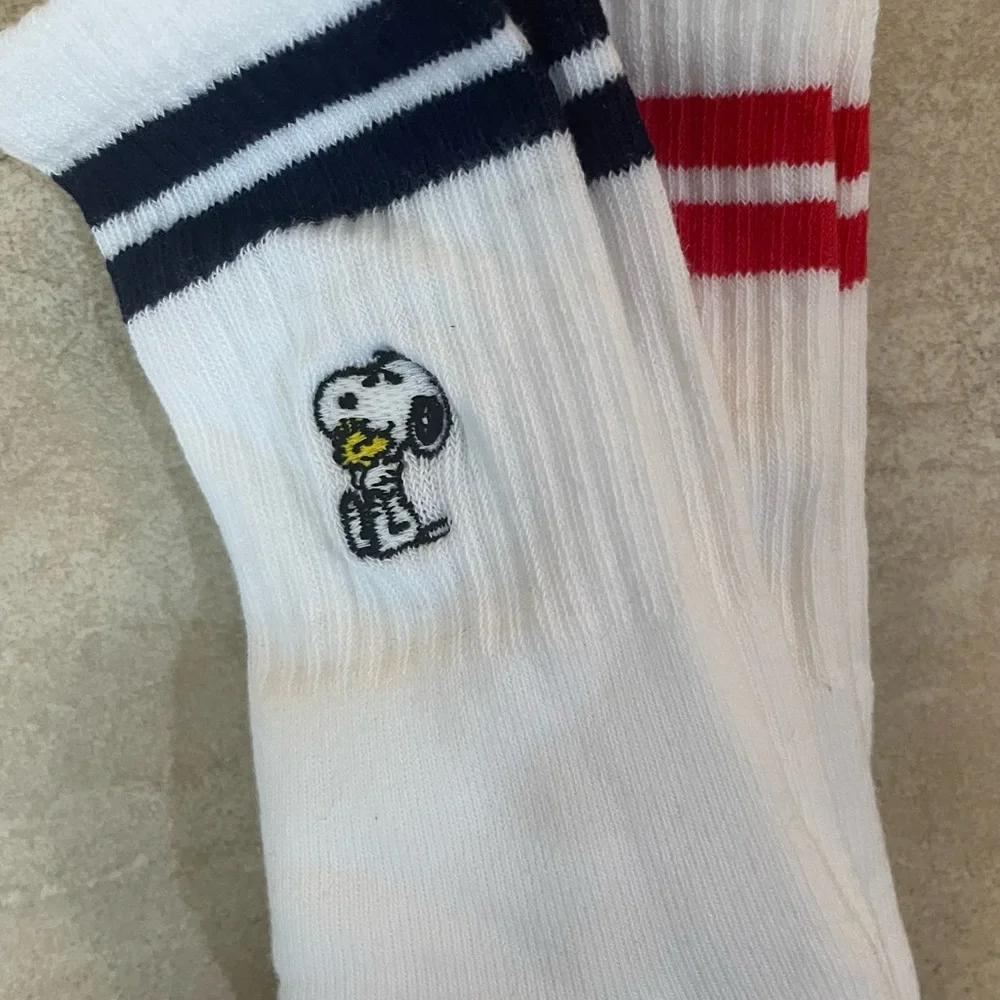JANIE AND JACK PEANUTS™ SNOOPY CREW SOCK 2-PACK